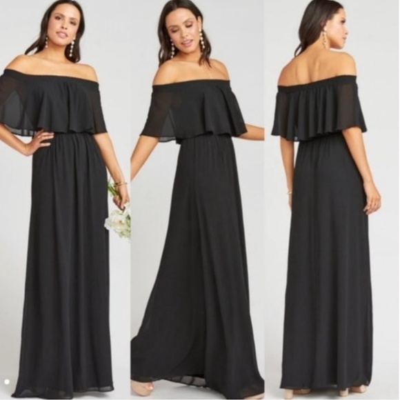 Show Me Your MuMu Black Hacienda Maxi Dress - Picture 1 of 1